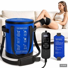 Ice Machine for Knee after Surgery,Portable Cold Therapy Machine with Quiet Pum