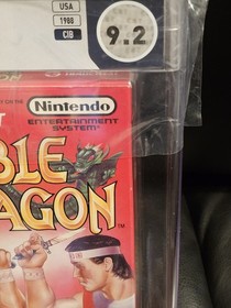CIB 9.2 WATA 1988 Nintendo NES Tradewest Double Dragon Graded  NOT PSA GCG RARE