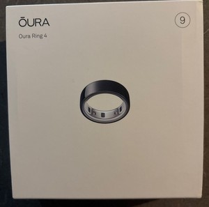 Oura Ring Gen 4 Size 9 Black