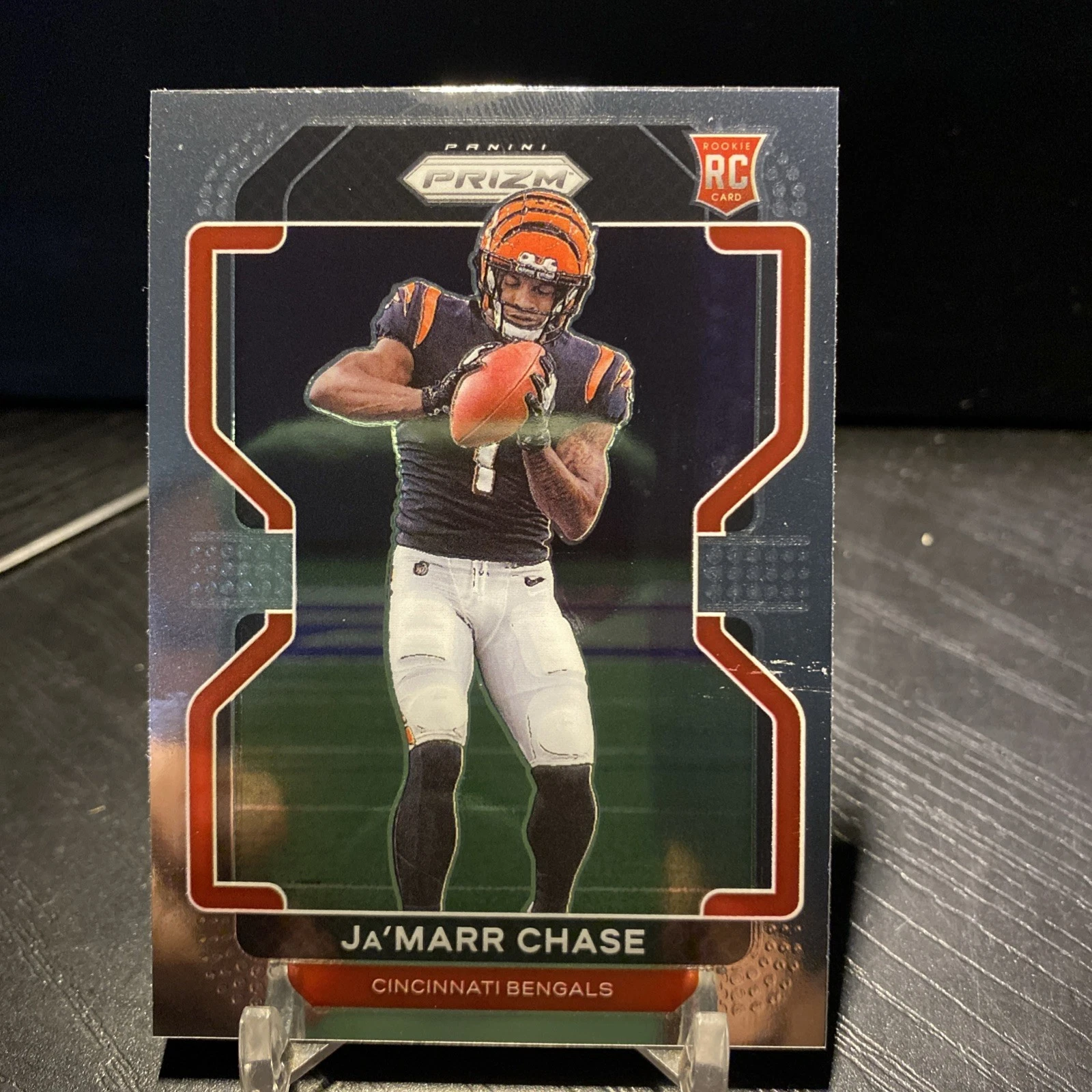 Jamarr Chase trading card