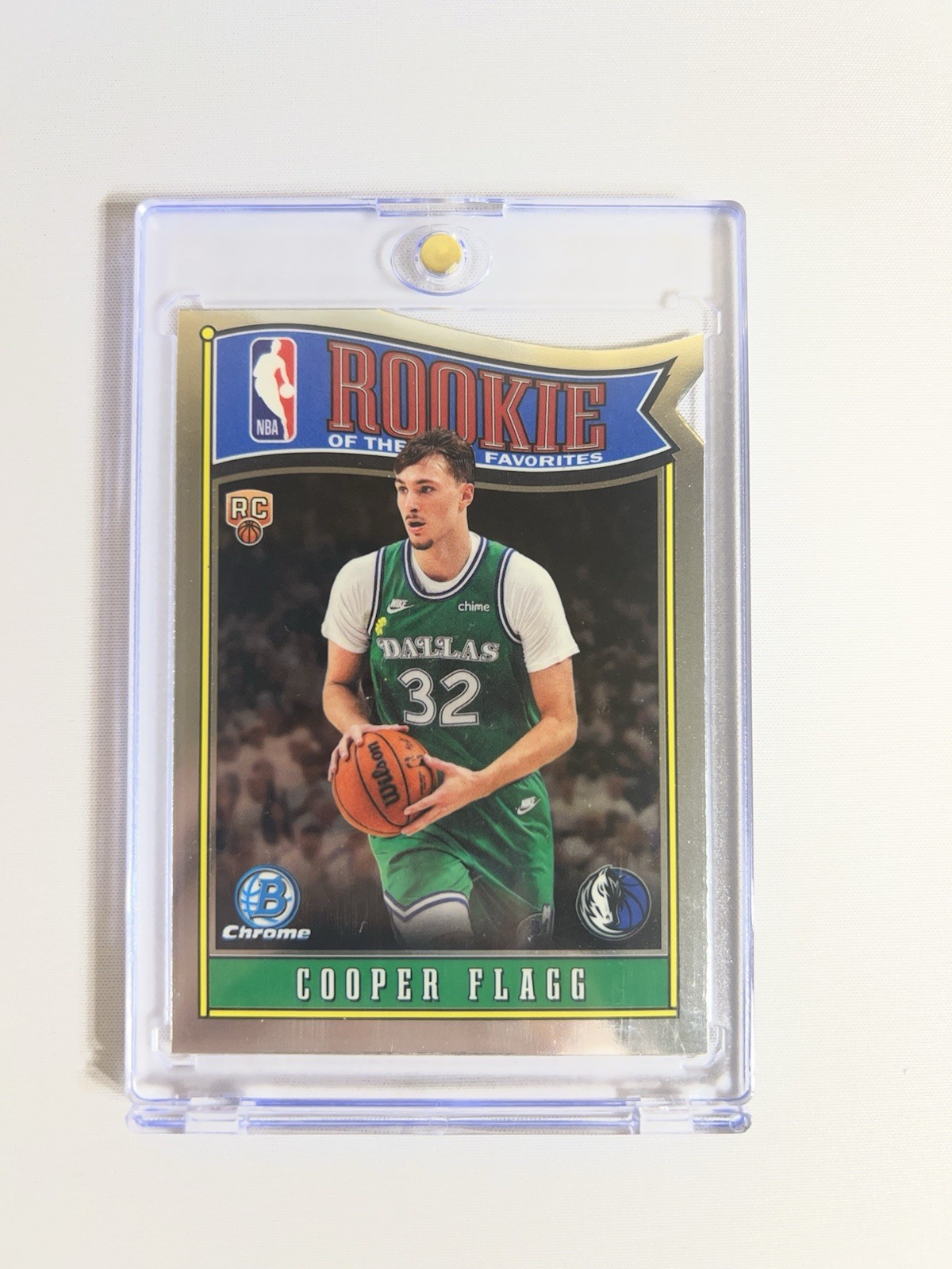 2025-26 Bowman - Rookie of the Year Favorites Cooper Flagg #RY-1 Refractor (RC)