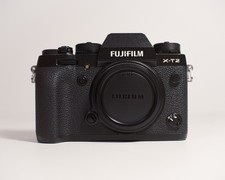 Fujifilm X-T2 Mirrorless Camera Body Black with Batteries  Charger