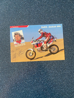 Autogrammkarte Eddy HAU signiert