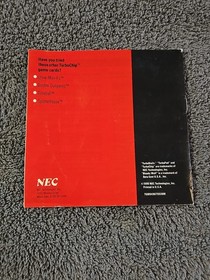 Bloody Wolf TurboGrafx-16 1990 CIB Complete Tested Turbo USA NEC TG16 DATA EAST