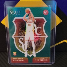 Panini Select Certified Prizm Rookie Zaccharie Risacher #18 Atlanta Hawks 2025
