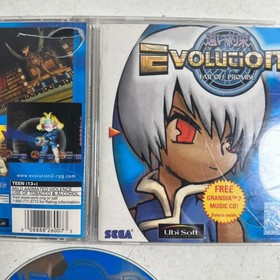Evolution 2: Far Off Promise (Sega Dreamcast, 1999) Ubisoft Adventure Video Game