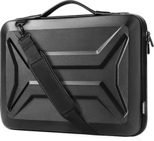 Image of 15-16 Inch Laptop Hard Case with Shoulder Strap Waterproof Shockproof Hard Shell