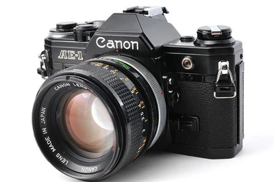 Canon AE-1 35mm SLR Film Camera + FD 50mm f/1.4 SSC Lens [Exc+3] Envío rápido - Imagen 1 de 4