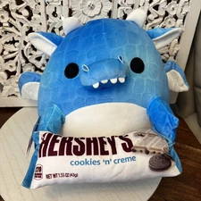 Snackles 14 inch SERIES TWO Blaze the Dragon with Hershey Cookies n Cream Bar