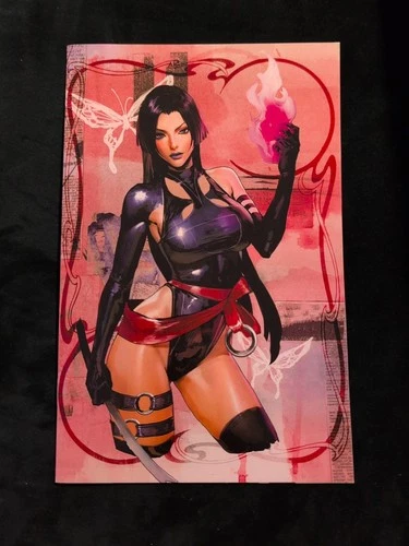 PSYLOCKE VIRGIN SOZOMAIKA ARTBOOK EXCLUSIVE X-MEN 1