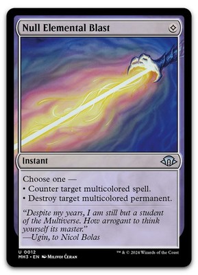 Null Elemental Blast #12 (NM) Modern Horizons 3 MH3 Magic MTG