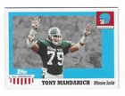 2005 Topps All-American Football Tony Mandarich Card #74