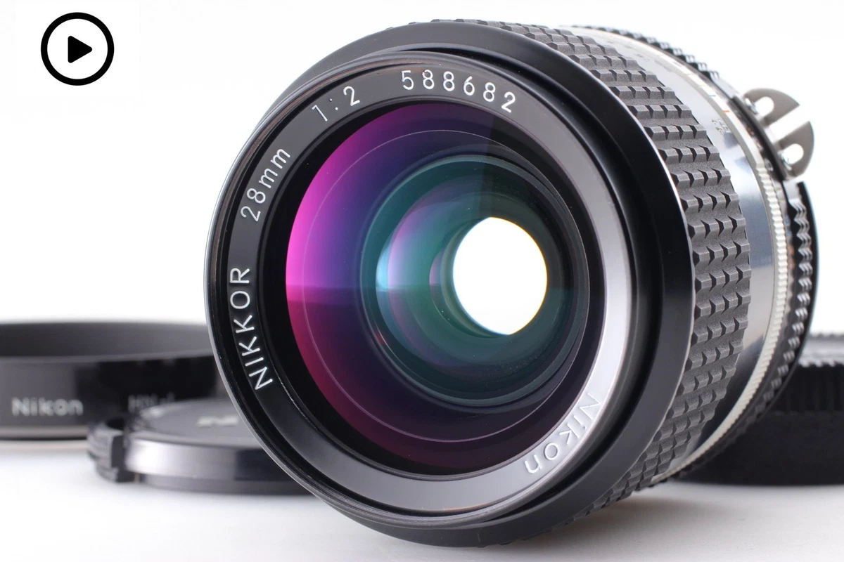 Nikon f/2 Camera Lenses 28mm Focal for sale - eBay