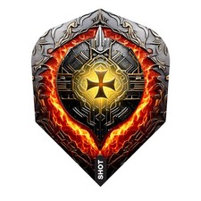 Shot Future Knights Hachette Dart Flight Set Small Standard