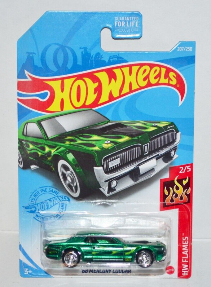2021 Hot Wheels Super Treasure Hunt 68 Mercury Cougar 207/250 207 250 RARE NM🔥