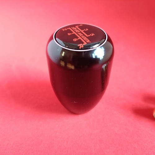 BLACK MUGEN 6SP JDM SPORT SHIFT GEAR KNOB for CIVIC ACCORD S2000 RSX CRZ TYPE R - Picture 4 of 6