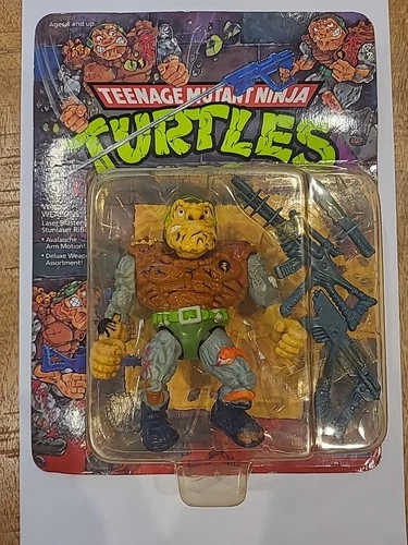 Teenage Mutant Ninja Turtles General Traag Moc Unpunched Playmates Vintage 1989