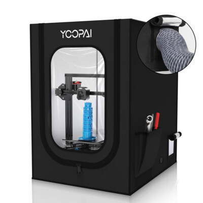 3D Printer Enclosure, Fireproof Dustproof Tent Constant Temperature Protective C