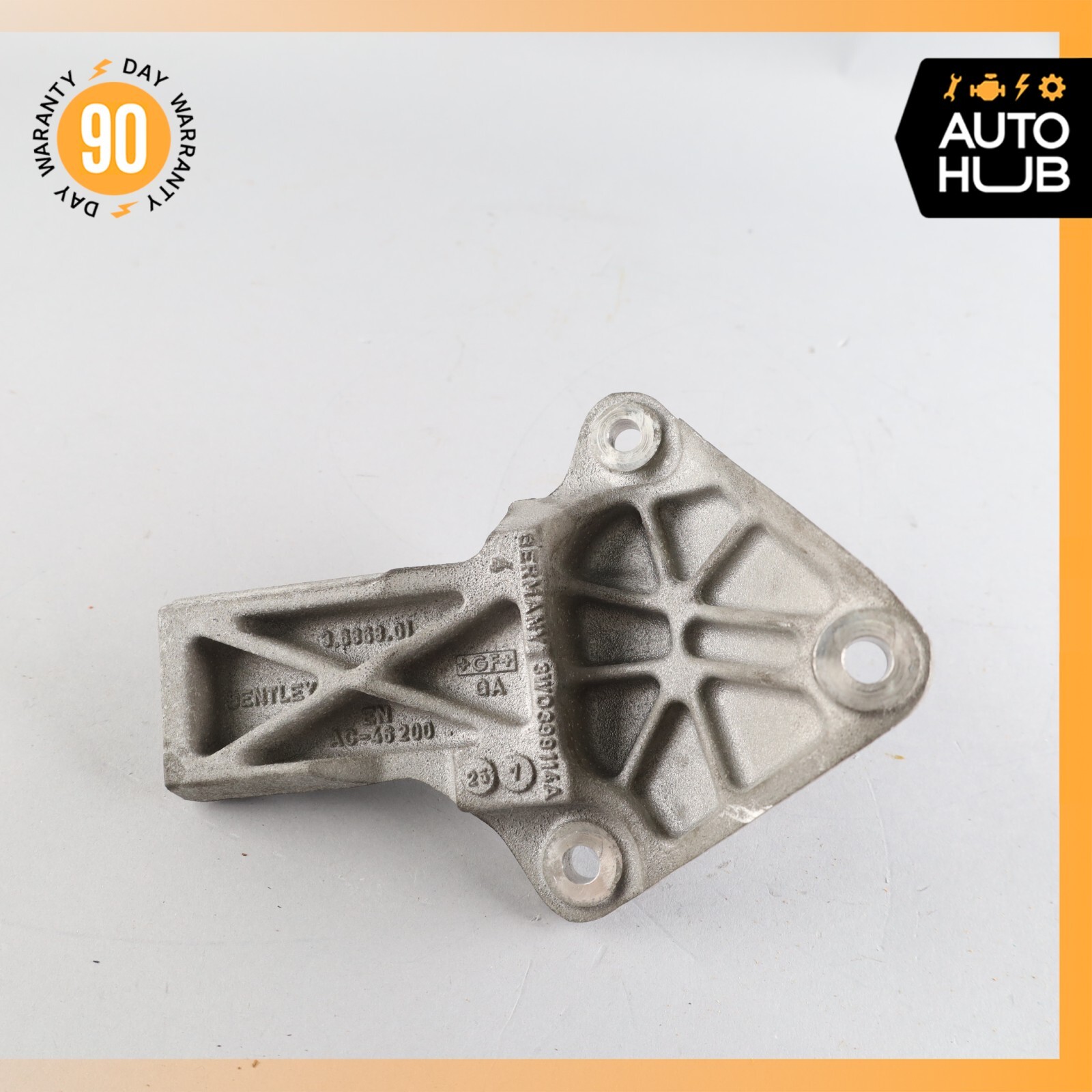 03-13 Bentley Continental GTC Right Transmission Support Mount Bracket OEM 46K
