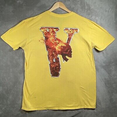 VLONE X Juice WRLD T-Shirt 2XL INFERNO Legends Never Die 999