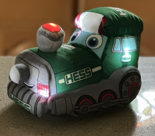 Hess Truck My Plush Choo-Choo Lights and Sounds Green Musical Train 2022 EUC - Picture 2 of 24