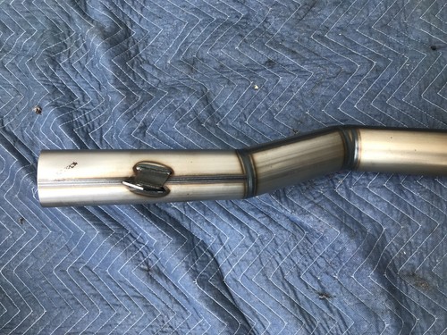 1974-1976 Kawasaki KH250 S1 250 Triple Pipe Muffler Chamber - Bild 14 von 17