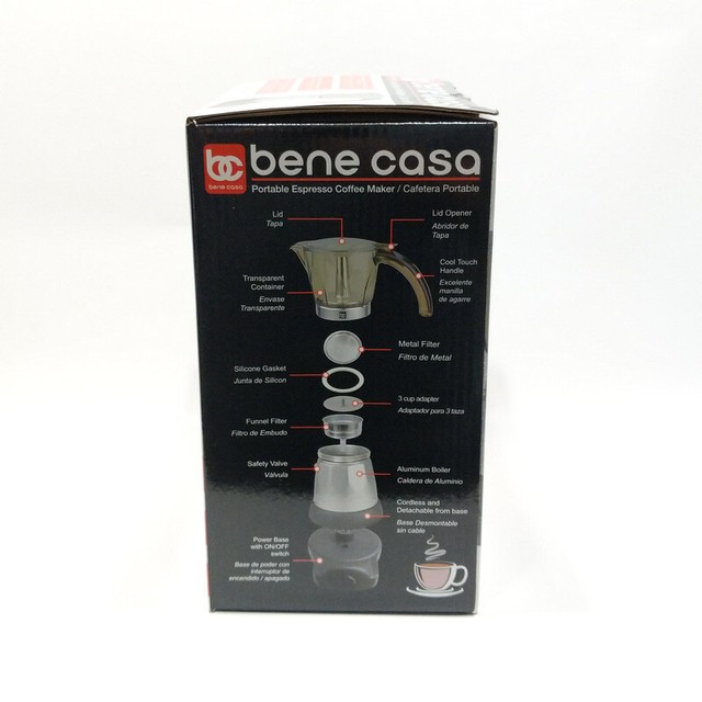 Bene Casa Electric Espresso Coffee Maker Replacement Heater Base BC