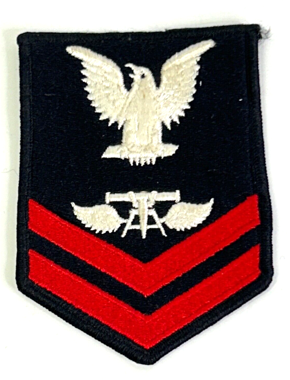 Vintage US Navy Aviation Fire Control Technician 2nd Class Peacoat Rank Patch