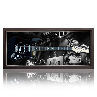 John Squire Signed Guitar Frame (AFTAL Authentication)