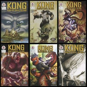 Kong King Of Skull Island Full Comic Set 0 1 2 3 4 5 Lot Devito