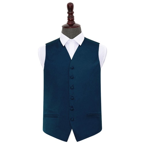 Mens Waistcoat Satin Plain Solid Formal Casual Wedding Vest Suit by DQT - Picture 33 of 55