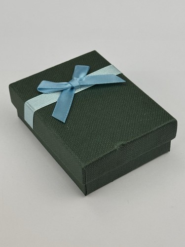 Schmuckkästchen Geschenk Armbanduhr Taschenuhr Box Karton grün 86,7*66*29mm gebraucht - Bild 2 von 21