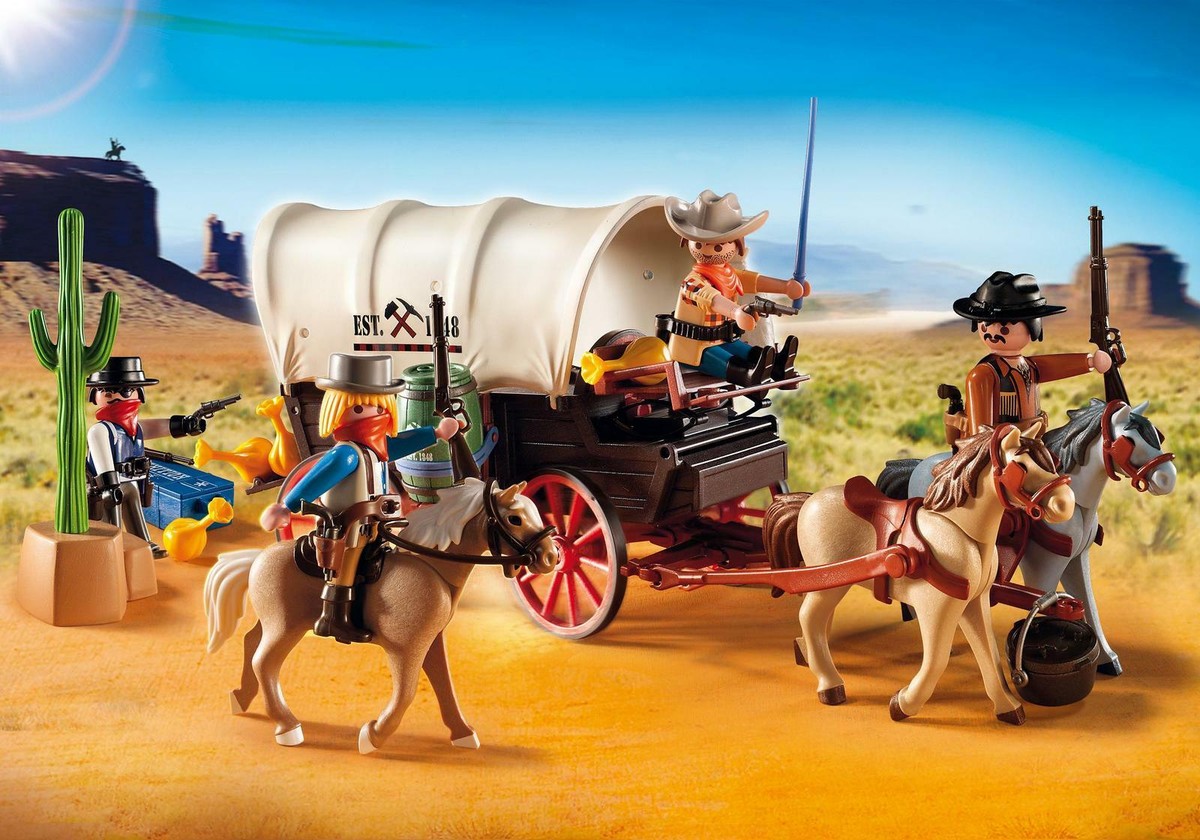 Western City Fuerte Del Oeste De Playmobil Playmobil Western City