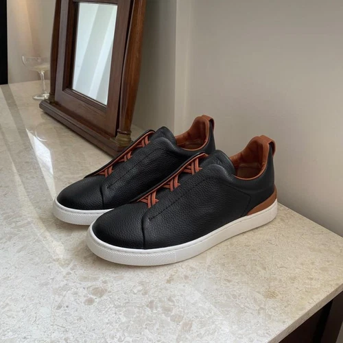 Sneakers uomo pelle traspirante taglia 39-45 - Foto 3 di 30