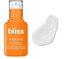 Bliss Bright Idea Vitamin C Tri-Peptide Collagen Brightening Serum,30ML NEW