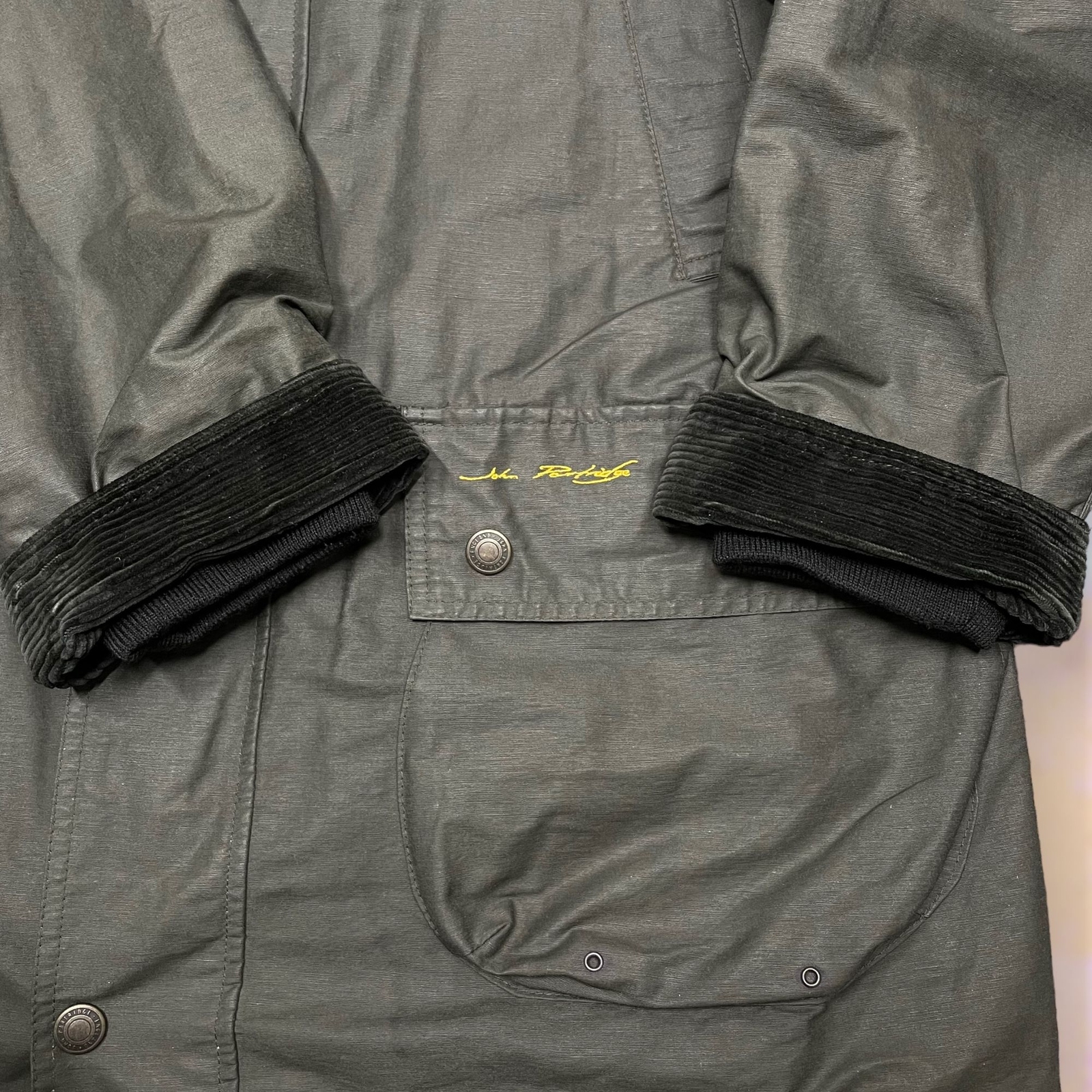 John Partridge Wax Jacket ML Men's Dark Green Shooting Gamekeeper