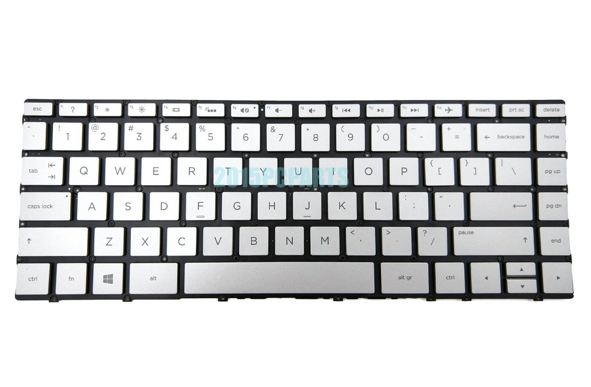 New Silver HP Spectre X360 13-AE000 13-AE010CA 13-AE011DX Keyboard