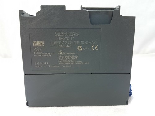 Siemens 6ES7-322-1HF10-0AA0 Simatic Output Module E-Stand: 03 - Good Used - Picture 5 of 9