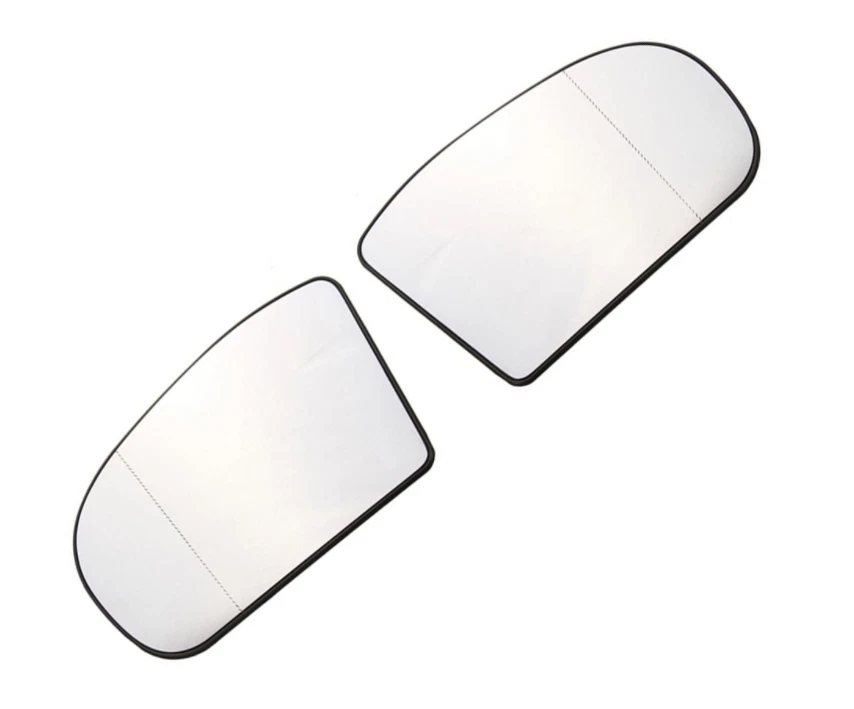 L+R 2038100121 Side Rearview Mirror Glass Len Replacement for Mercedes Benz Foto 2 de 4