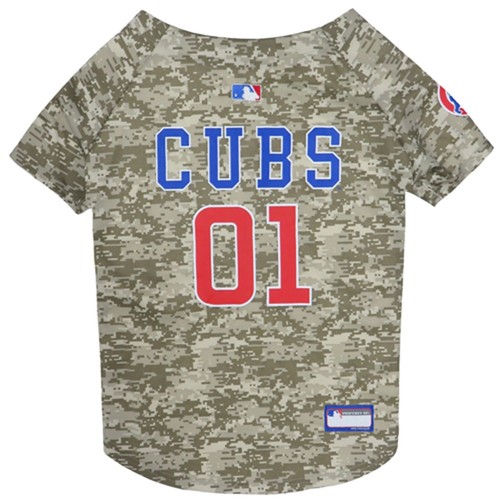 Camiseta deportiva de camuflaje Pets First MLB para perros y gatos linda y de moda para perros - Imagen 7 de 22