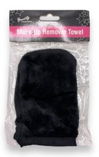 Beauty Collection Make-Up Remover Towel, Black RN 149652 New Open