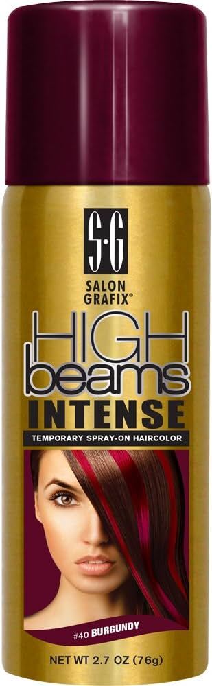 High Beams Intense Temporary Spray-On Hair Color - #40 Burgu