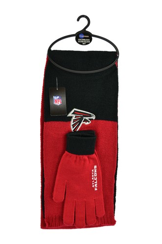 New 3PC NFL Colorblock Scarf & Glove Gift Set - Picture 2 of 39