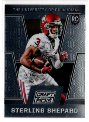 2016 Prizm Collegiate Draft Picks Sterling Shepard Rookie Oklahoma