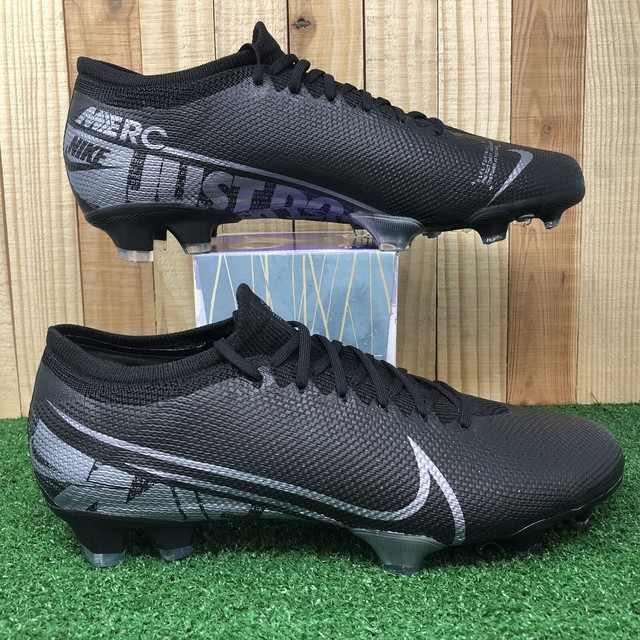 Nike Mercurial Vapor 13 Pro FG Soccer Cleat Black AT7901-001 Men's Size 10 | eBay