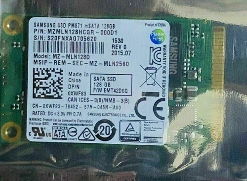 128GB mSATA SSD HDD Toshiba/Samsung/SK Hynix Laptop Dysk twardy. - Zdjęcie 2 z 6