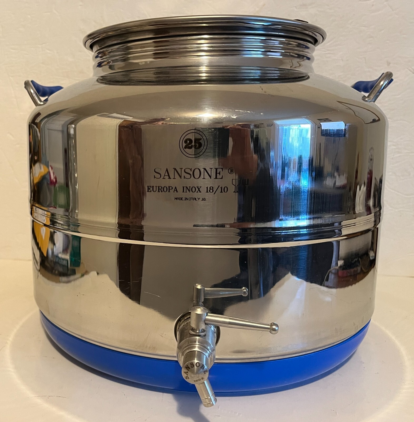 Superfustinox INOX 25 Liter 18/10 Stainless Steel Water Dispenser Mod