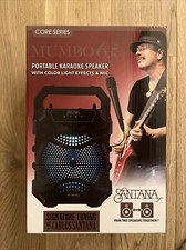 Santana Mumbo 6.5 Portable Karaoke Speaker With Color Light Effects And Mic