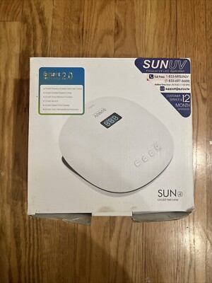 SUNUV SUN4 2.0 48W UV LED Nail Lamp, UV Light for Nails, LED UV Lamp P1