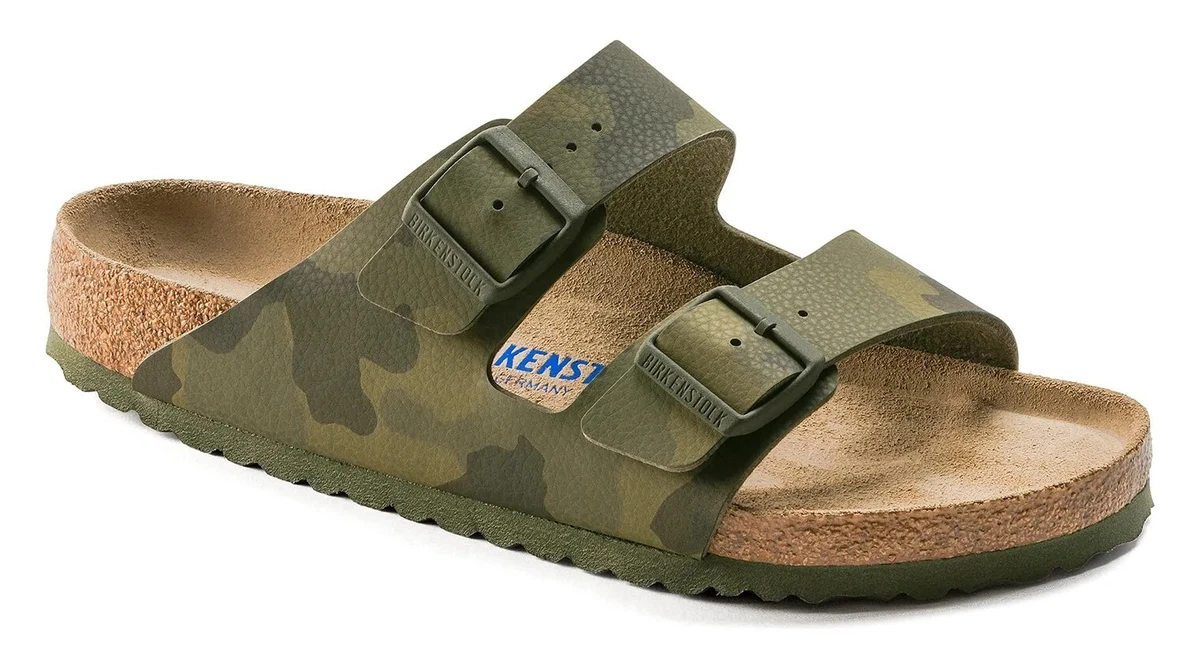 Birkenstock arizona desert soil green sale